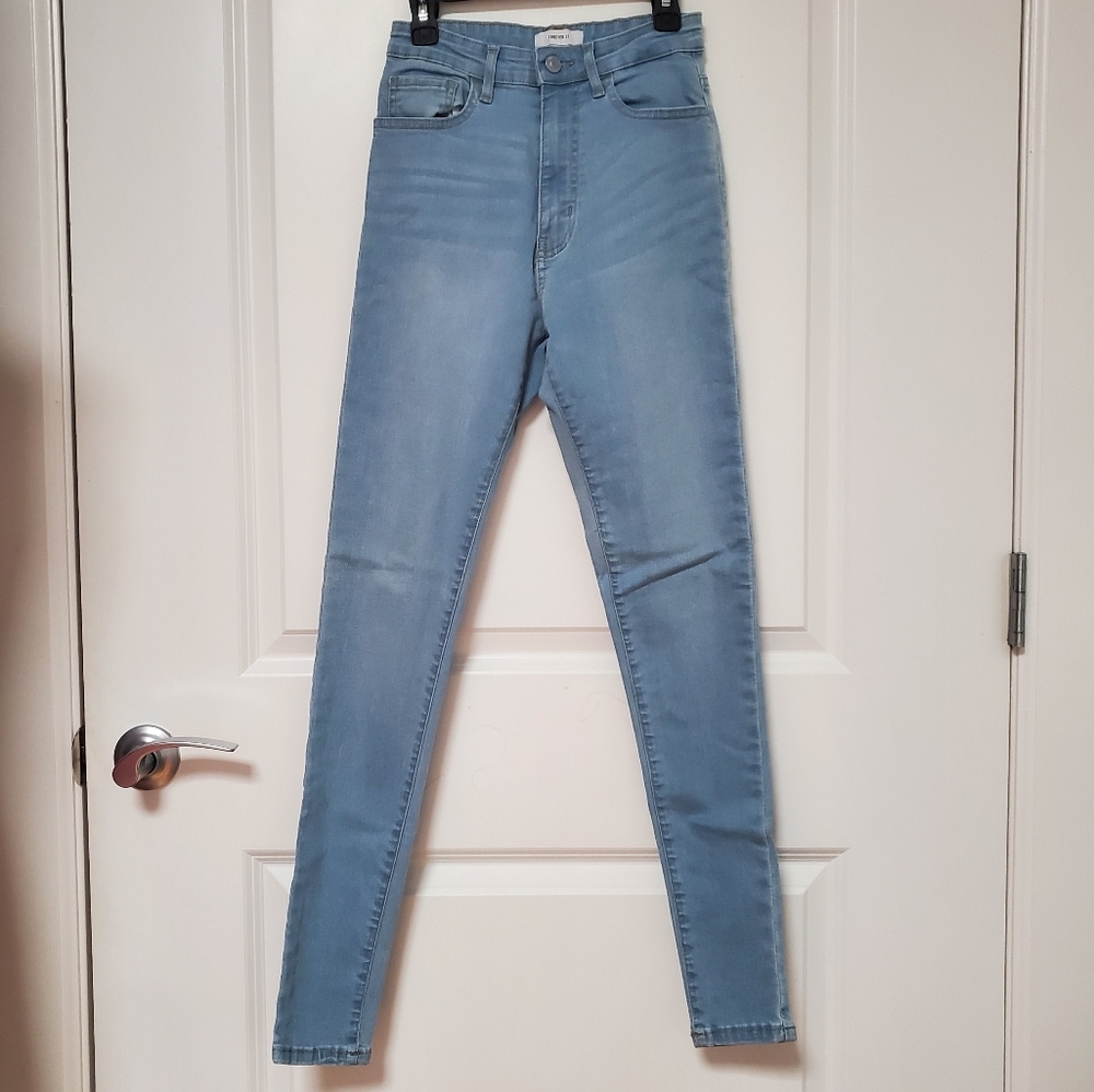 Forever 21 Women's Light Blue Jeans Size 25